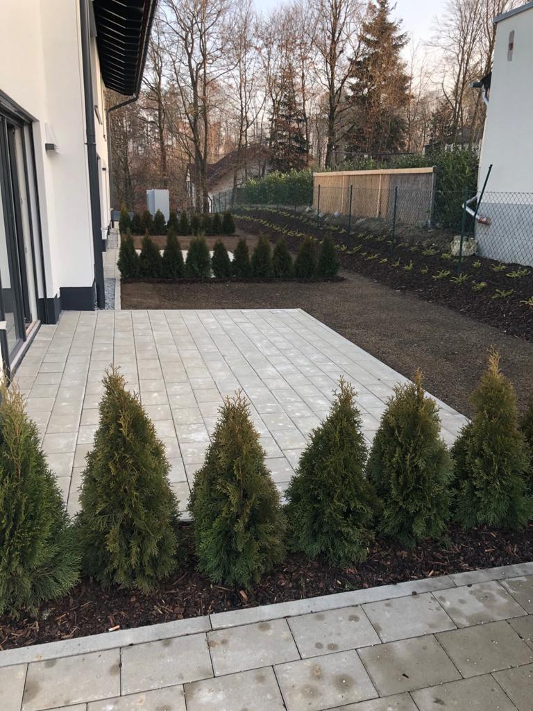 Terrasse-Garten