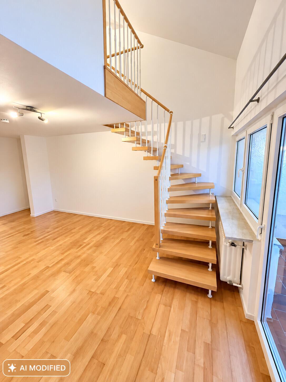 Wohnraum Aufgang Galerie