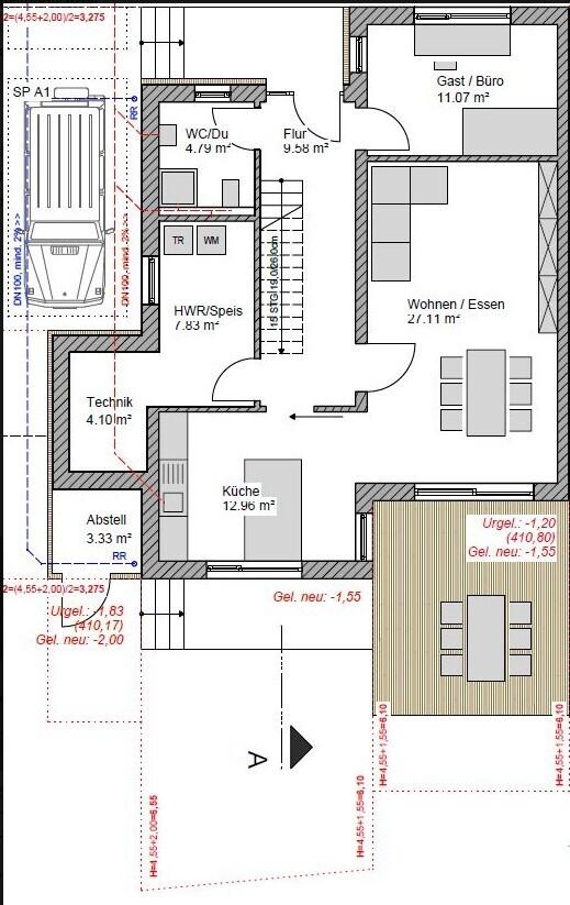 Grundriss 1 Seltene Gelegenheit: Doppelhaushälfte in bester Lage von Passau