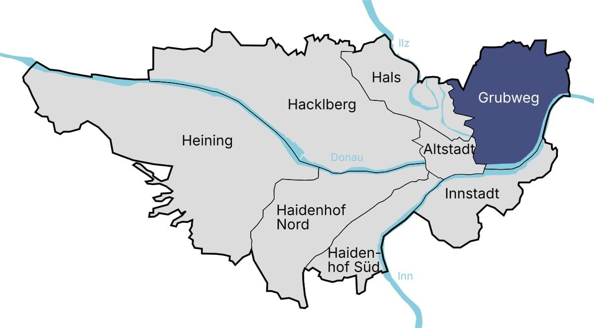 Wohnen in Grubweg Passau: ZF-Industrie und Käuferchancen