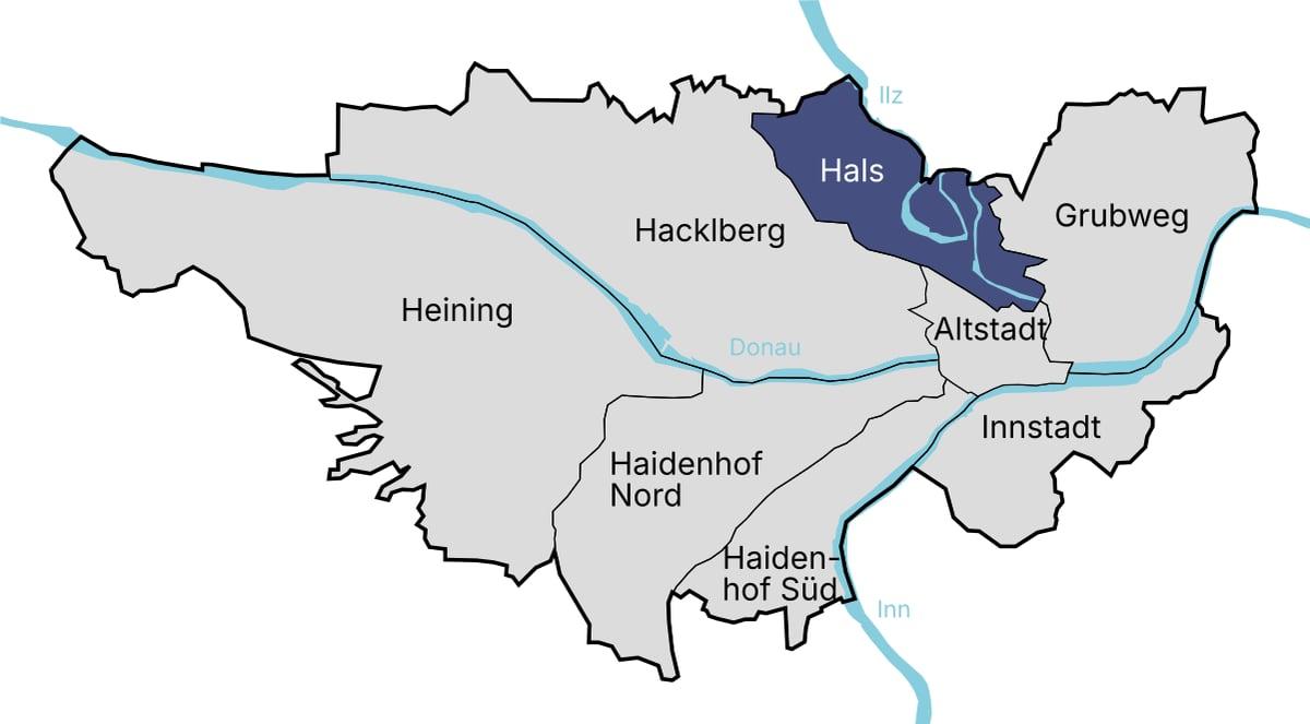 Wohnen in Hals Passau: Burgblick, Ilztal und ruhige Höhenlagen