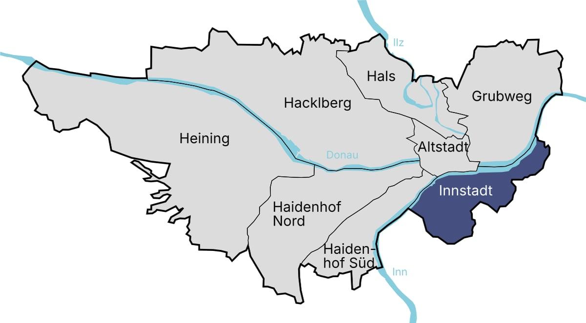 Wohnen in der Innstadt Passau: Charakter, Preise und wer hier sucht