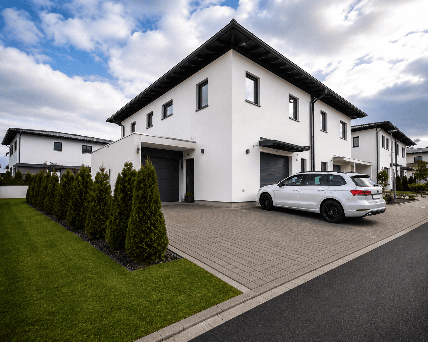 Moderne Doppelhaushälfte in Bäckerreut/Patriching – ruhige Lage & hochwertiges Wohnen – Doppelhaushälfte in Tiefenbach